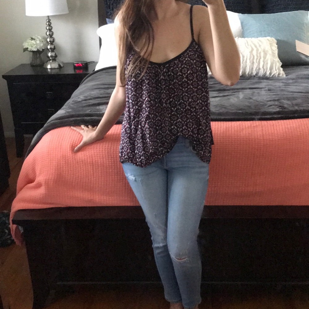 Challis print cami - Picture 6 of 8